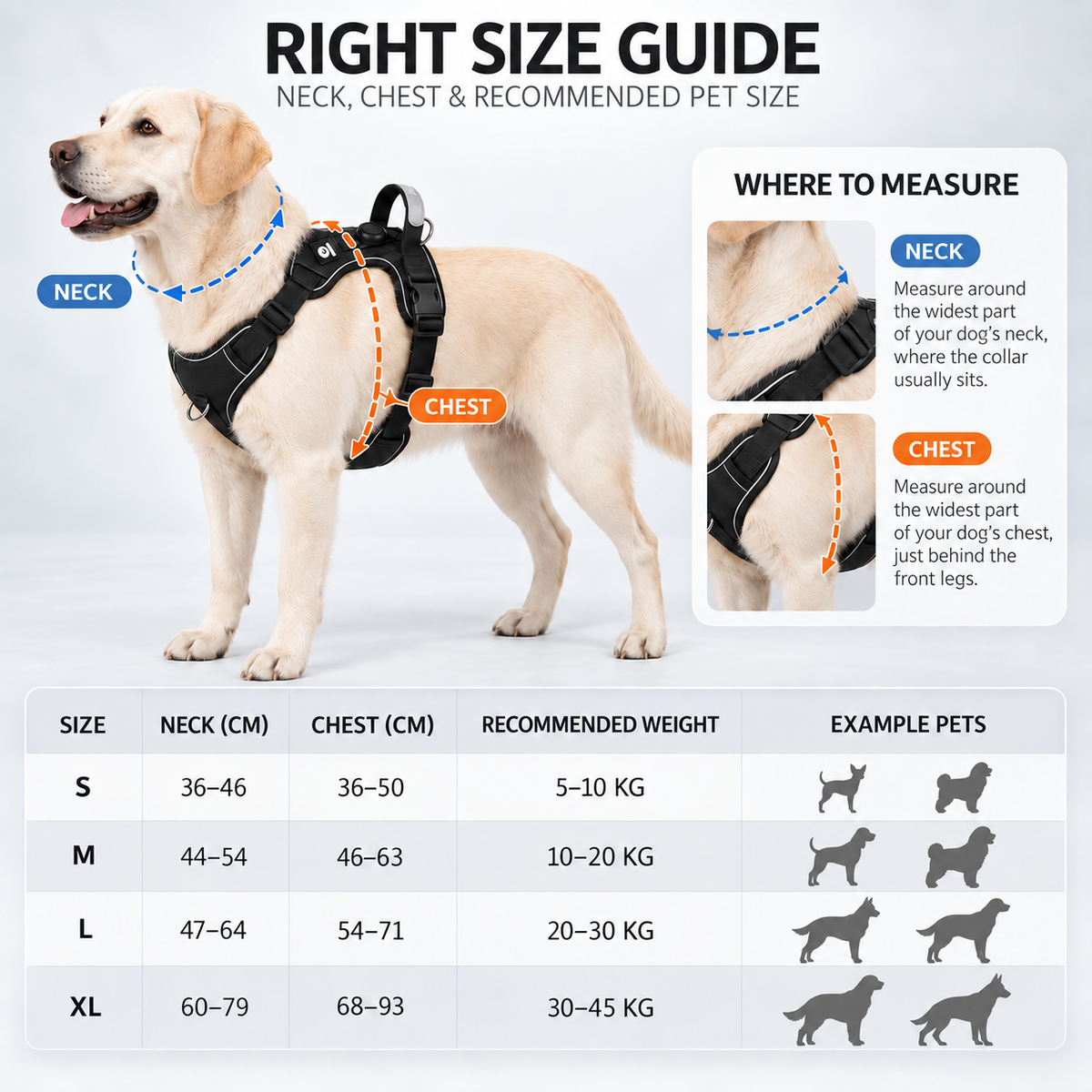 Nordspur | Strutpaw Adjustable No-Pull Chest Harness