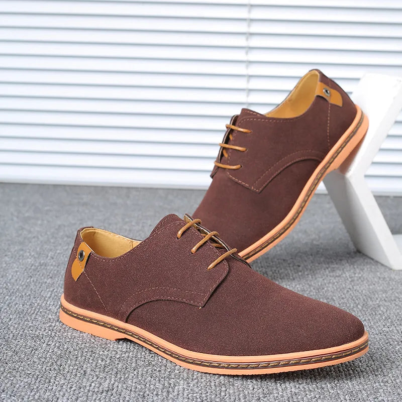 Nordspur | Suede Leather Oxford Shoe