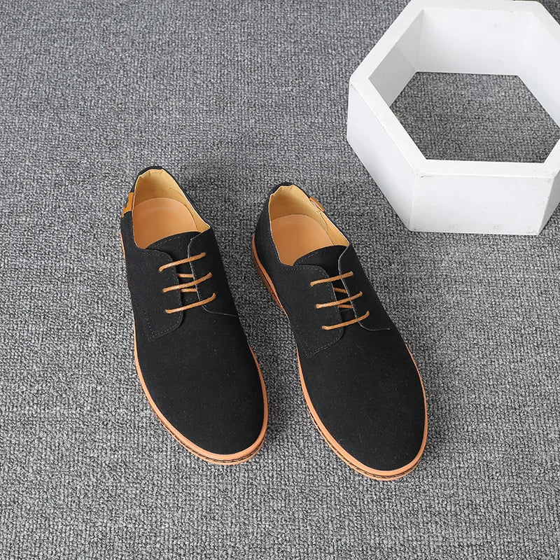 Nordspur | Suede Leather Oxford Shoe