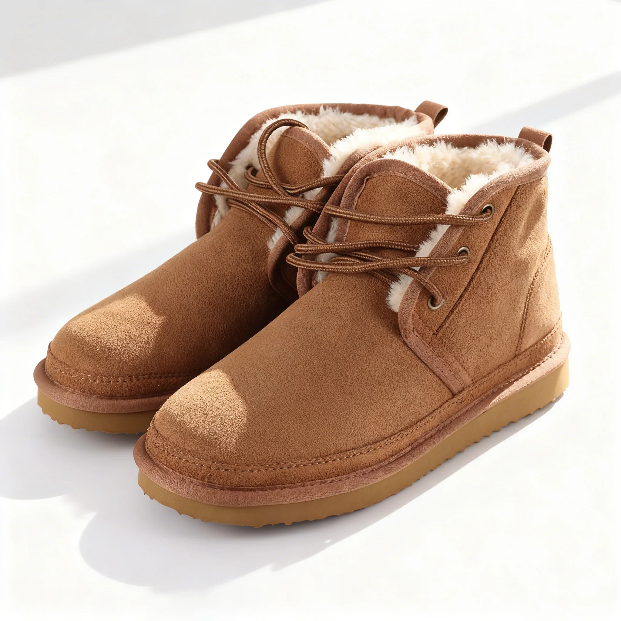 Nordspur | Suede Plush Lined Ankle Boot