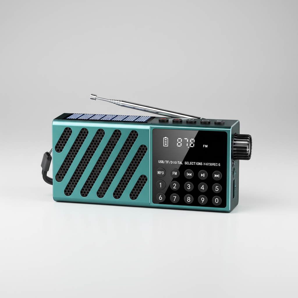 Nordspur | SunTone Portable Solar Powered Radio