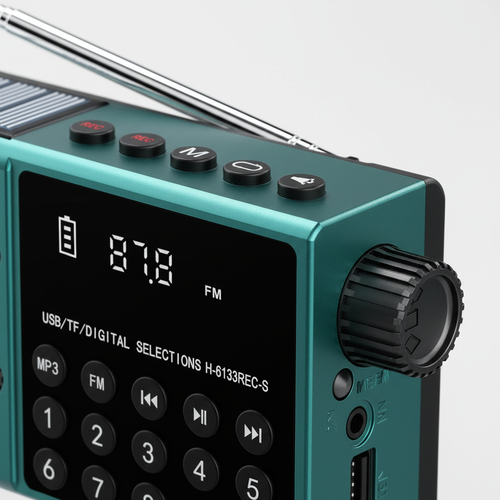 Nordspur | SunTone Portable Solar Powered Radio