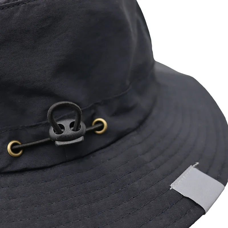 Nordspur | Sunmesh Adjustable Mesh Bucket Hat With Chin Strap