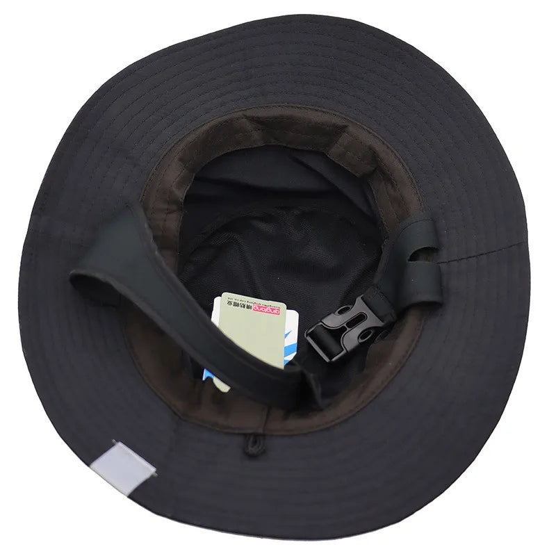 Nordspur | Sunmesh Adjustable Mesh Bucket Hat With Chin Strap