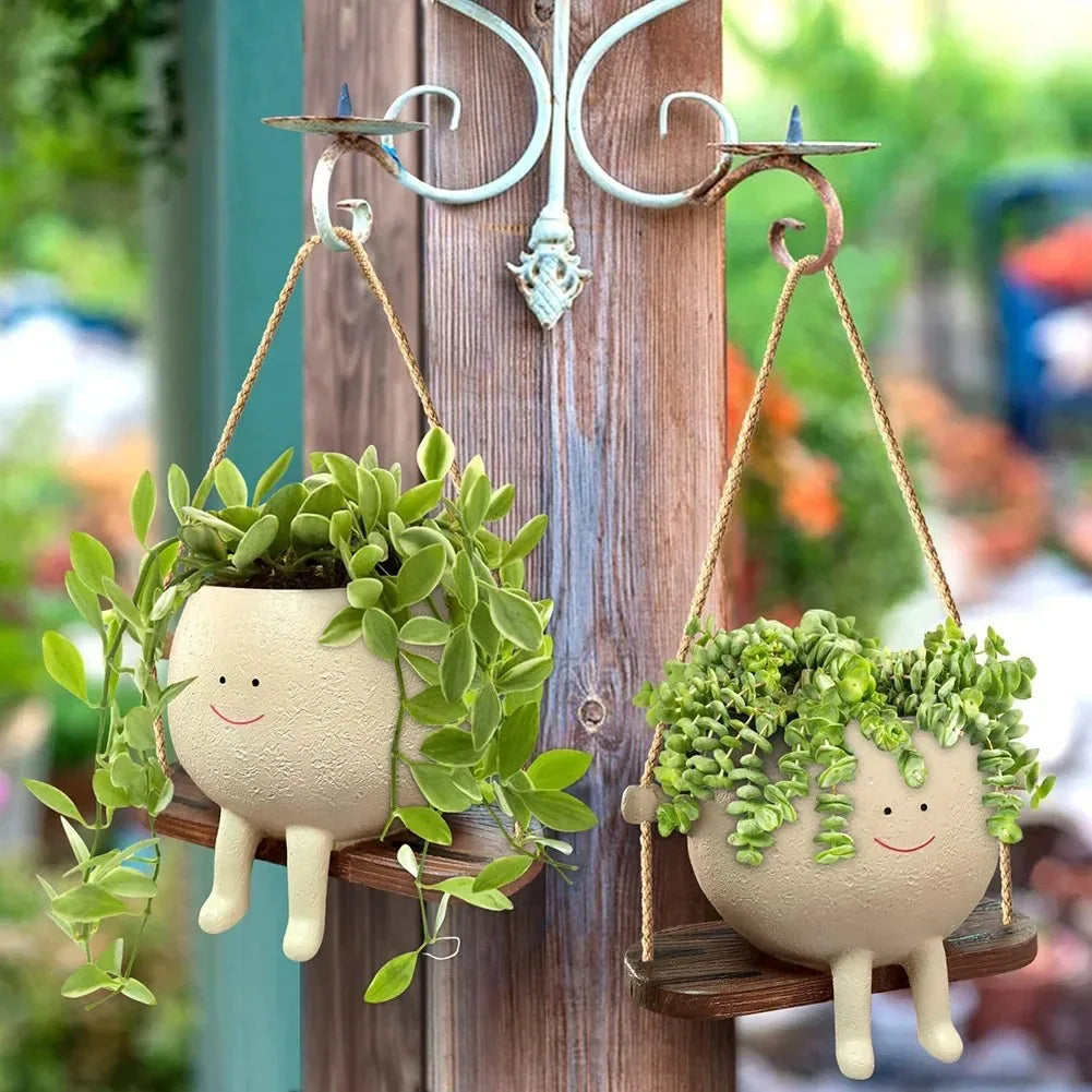 Nordspur | Swinglet Cartoon Character Swing Hanging Planter