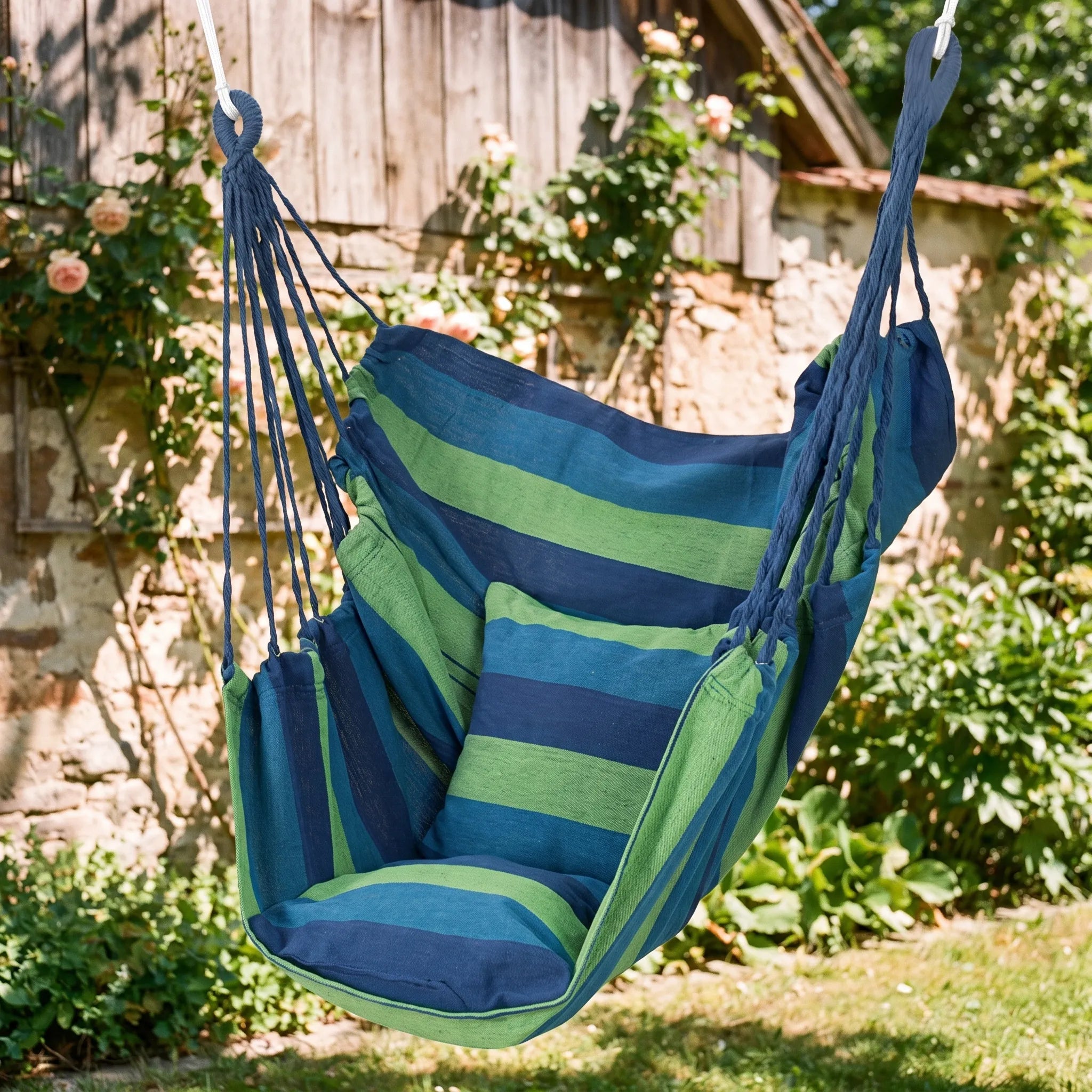 Nordspur | Swingora Striped Hanging Chair Hammock