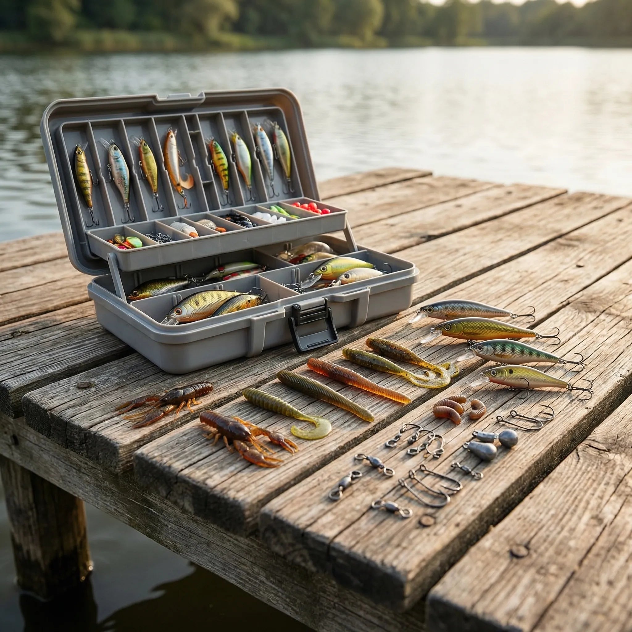 Nordspur | Tacklerix Multi-Piece Fishing Lure And Tackle Kit