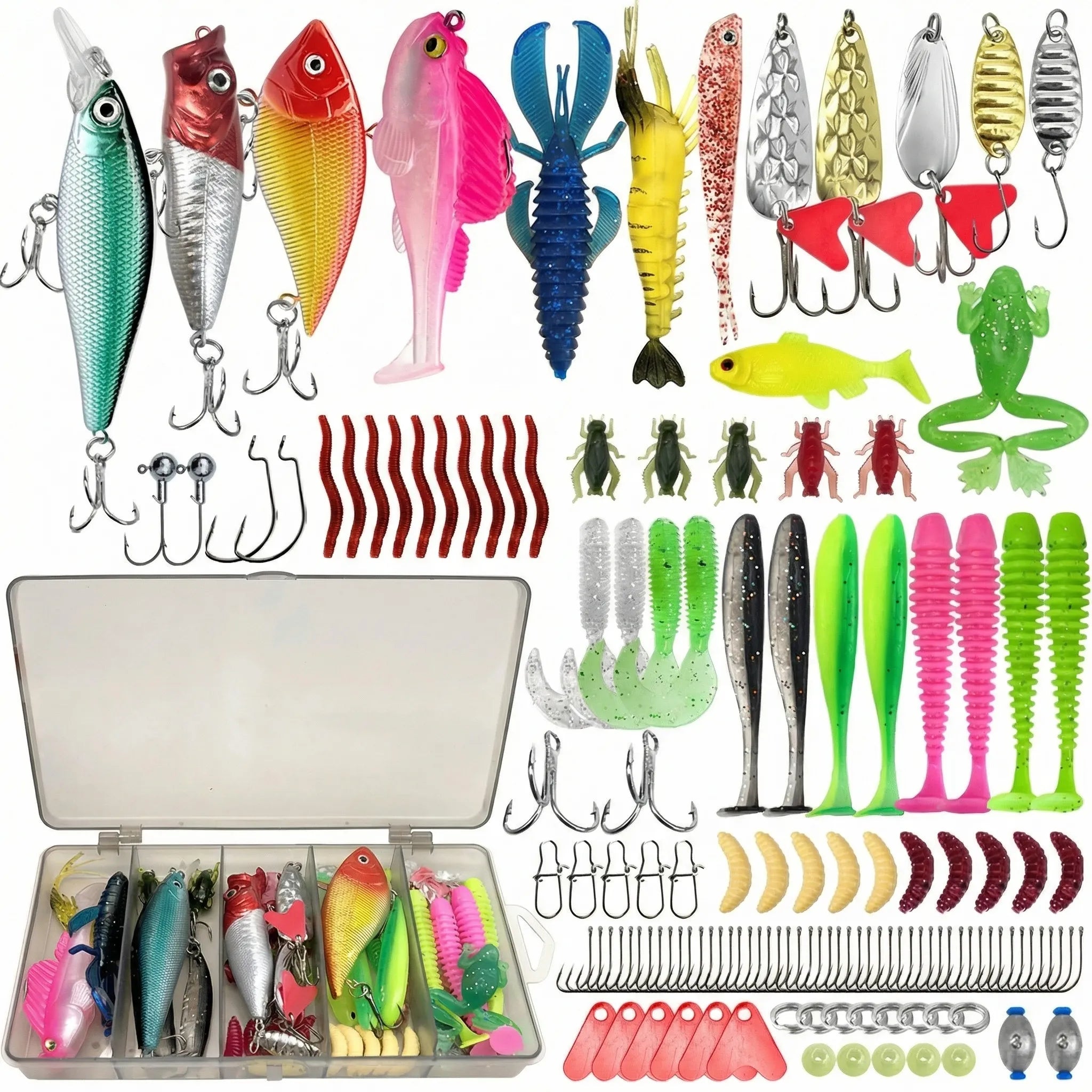 Nordspur | Tacklerix Multi-Piece Fishing Lure And Tackle Kit