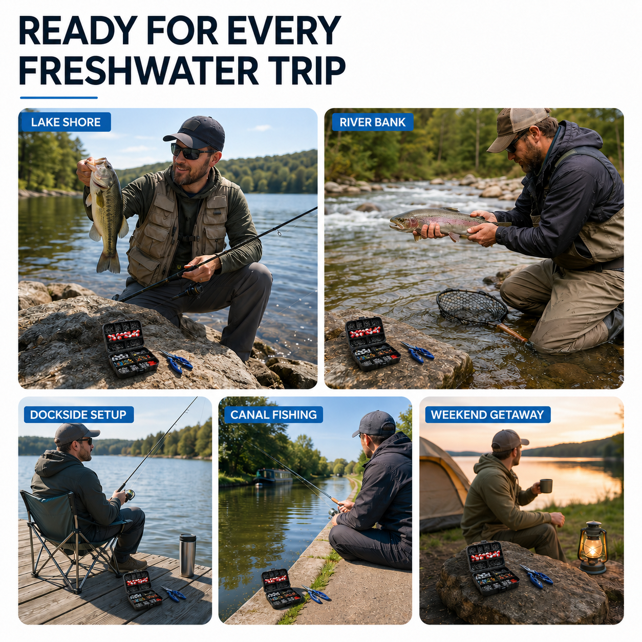 Nordspur | Tacklevex 263-Piece Complete Fishing Tackle Kit