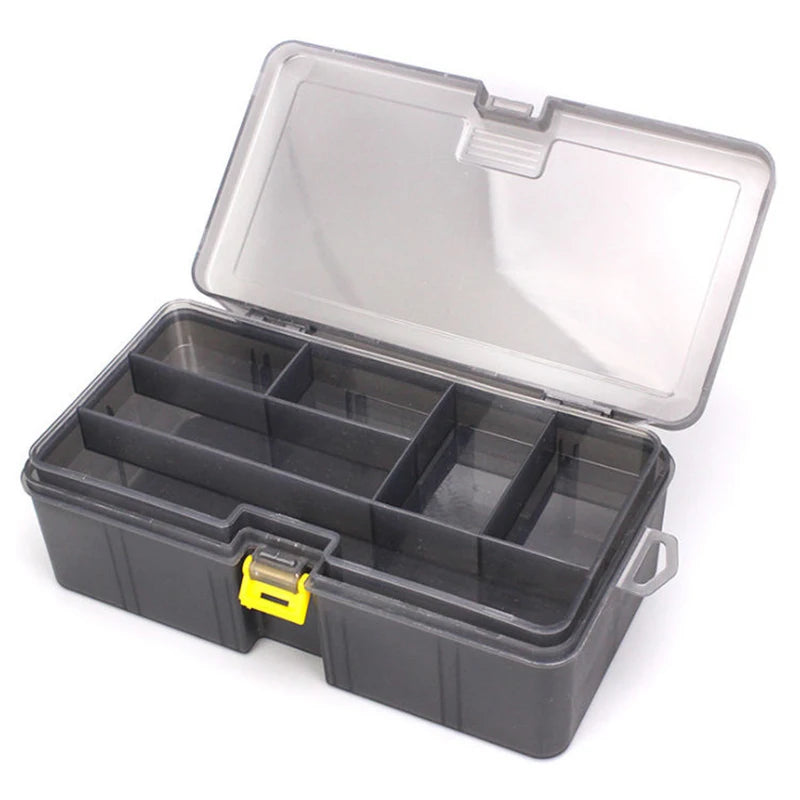 Nordspur | Tacklia Compact Transparent Grey Fishing Tackle Box