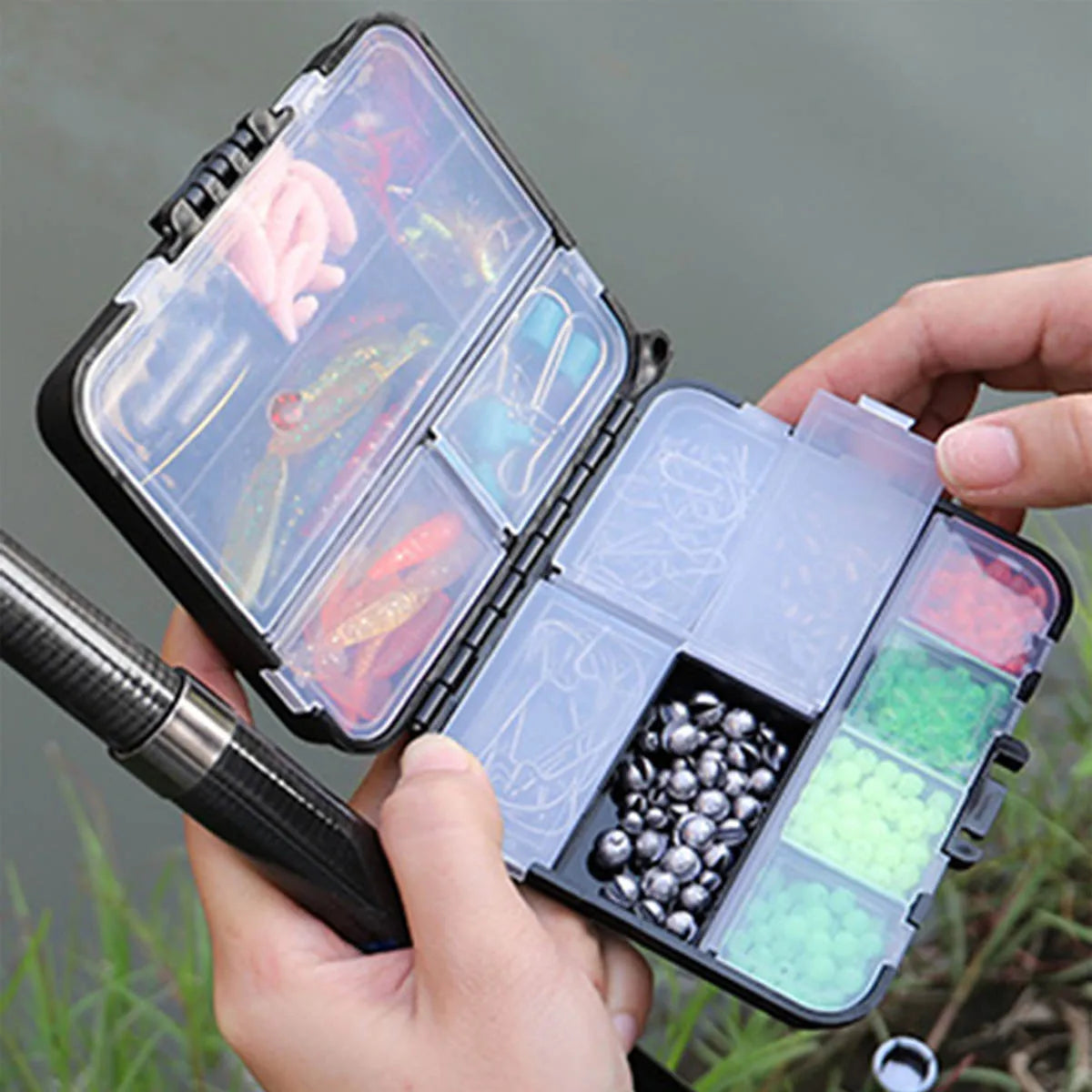 Nordspur | Tacklite Compact Multi-Compartment Fishing Tackle Box