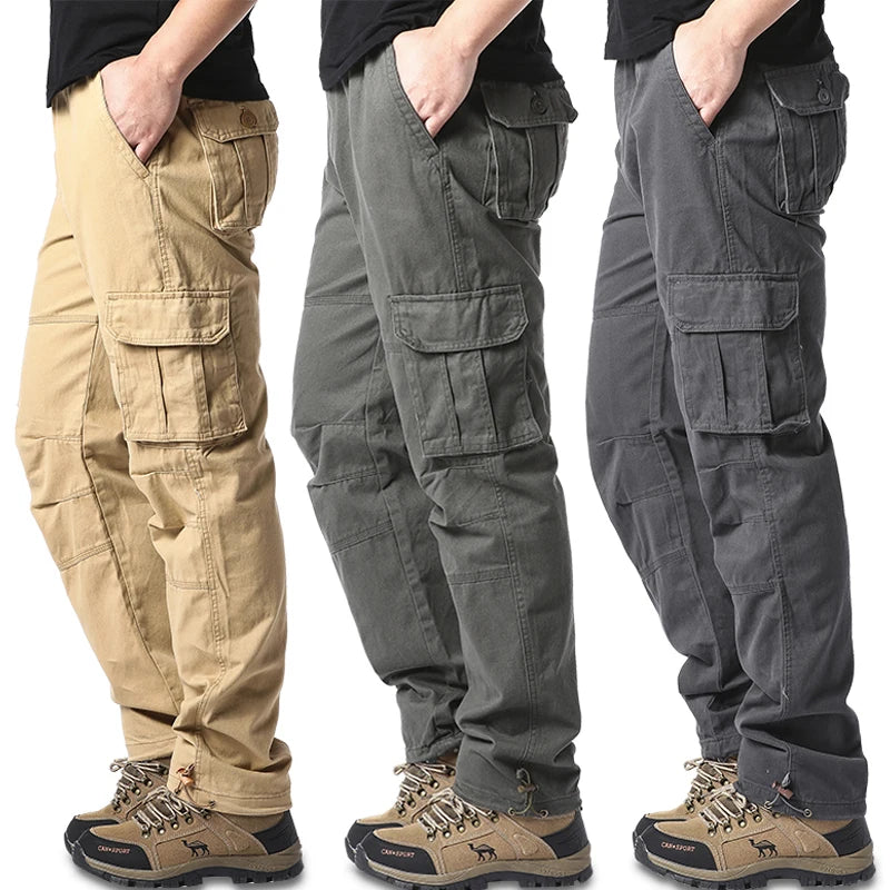 Nordspur | Tacklore Loose Fit Multi-Pocket Cargo Trousers