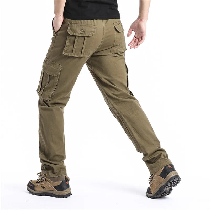 Nordspur | Tacklore Loose Fit Multi-Pocket Cargo Trousers