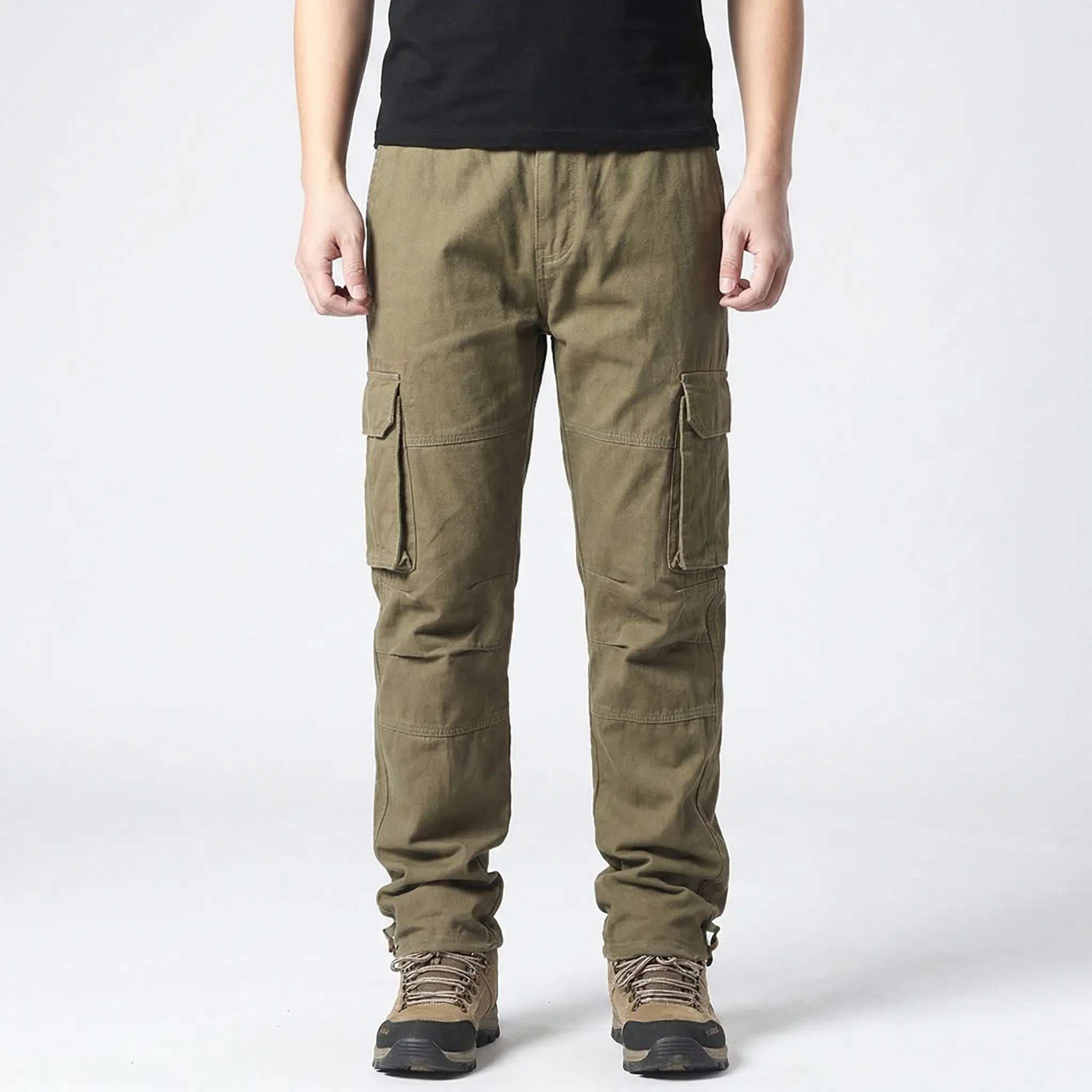 Nordspur | Tacklore Loose Fit Multi-Pocket Cargo Trousers
