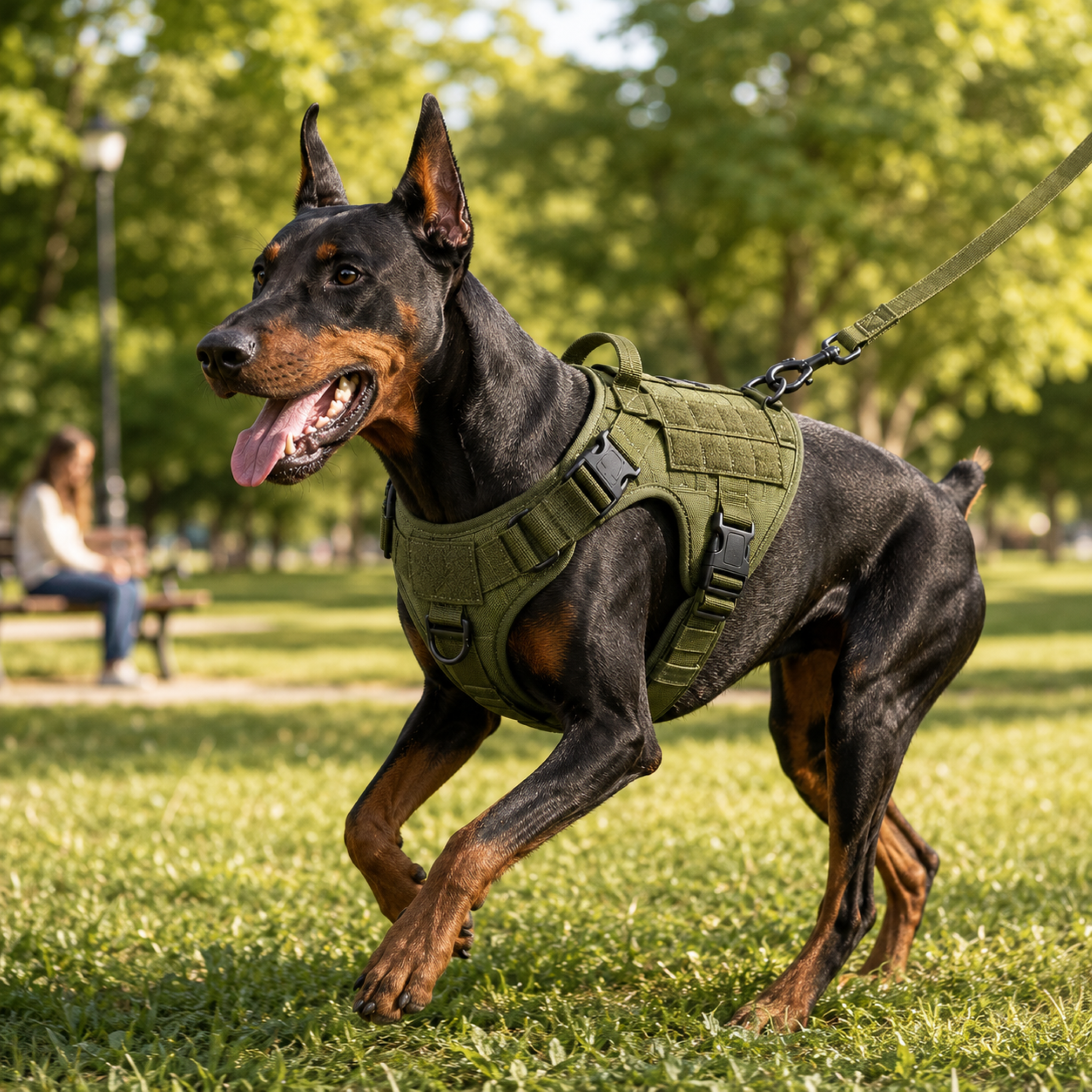 Nordspur | Tacticanine Military-Style Tactical Dog Harness Set