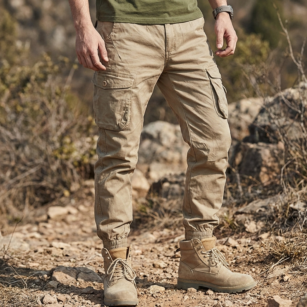 Nordspur | Tactilyx Slim Tapered Cargo Trousers
