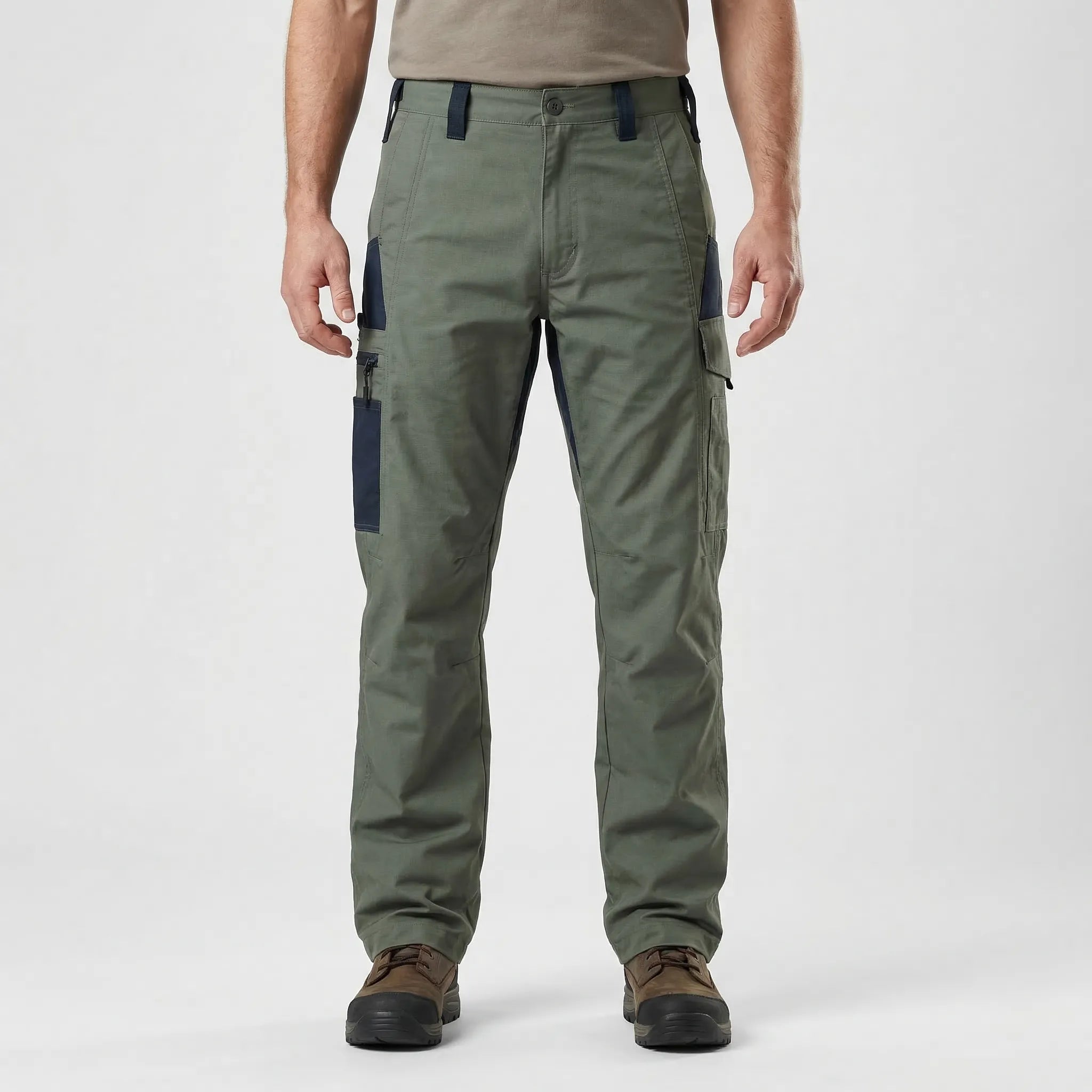 Nordspur | Tactiplex Multi-Pocket Straight-Leg Cargo Trousers