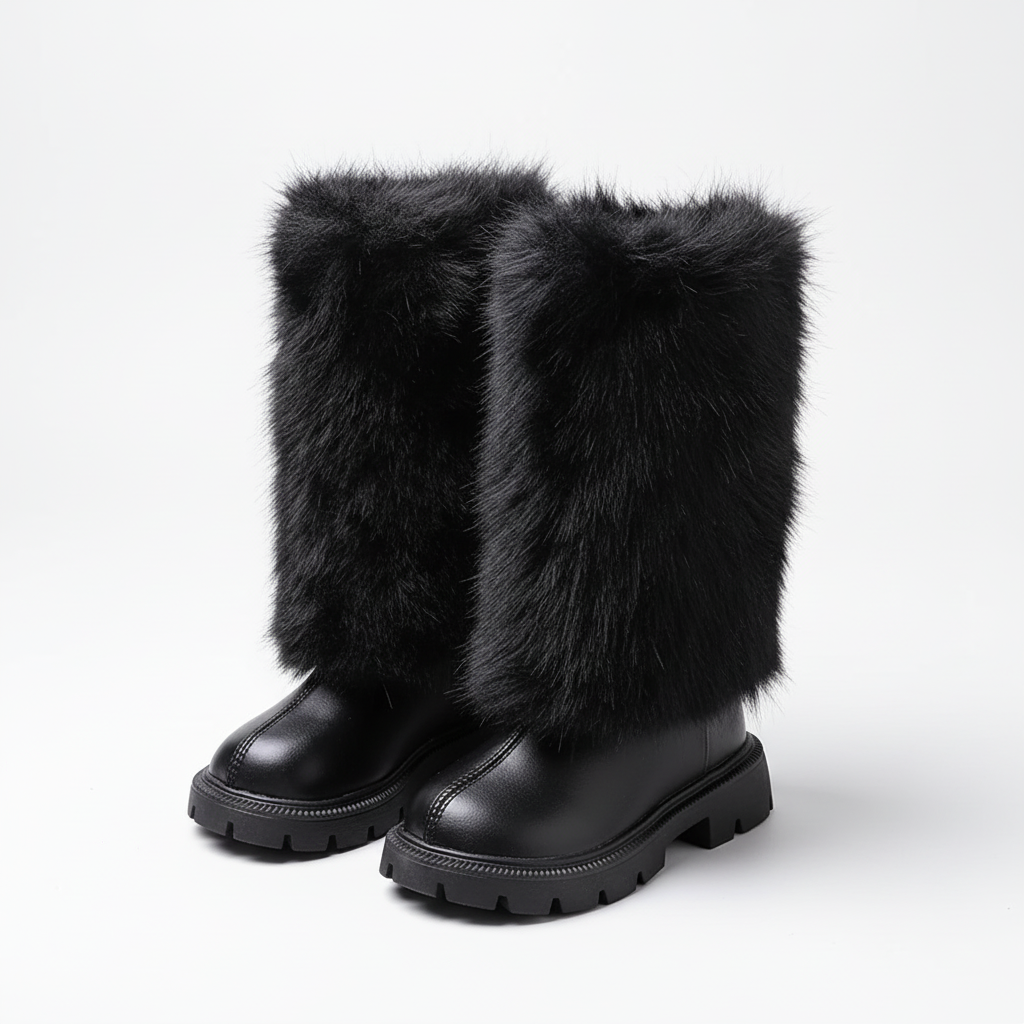 Nordspur | Tall Faux Fur Winter Boots