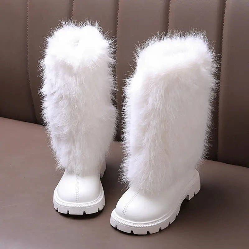 Nordspur | Tall Faux Fur Winter Boots