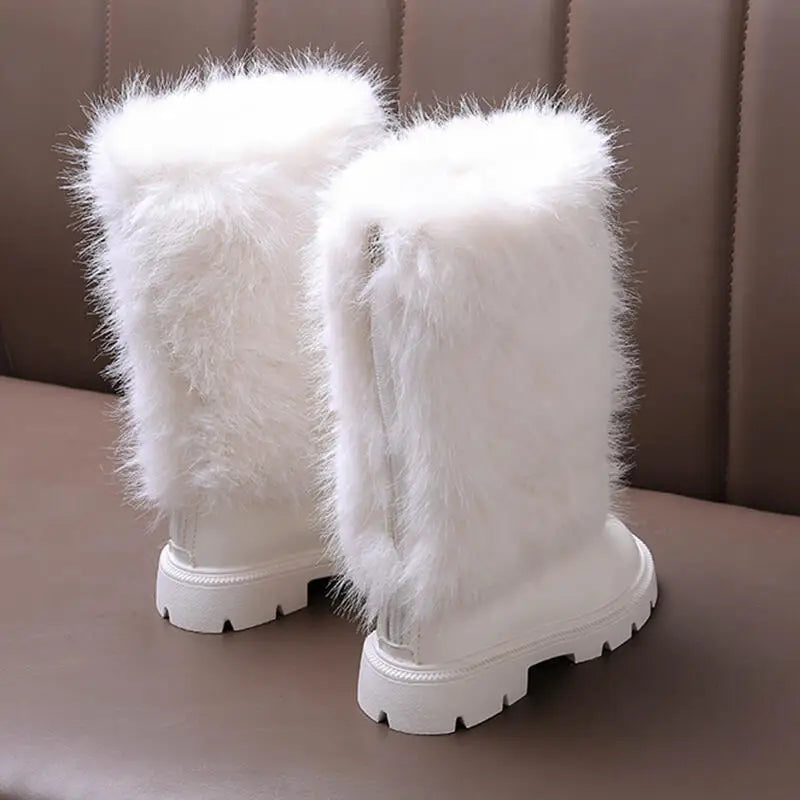 Nordspur | Tall Faux Fur Winter Boots