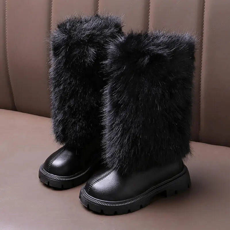 Nordspur | Tall Faux Fur Winter Boots