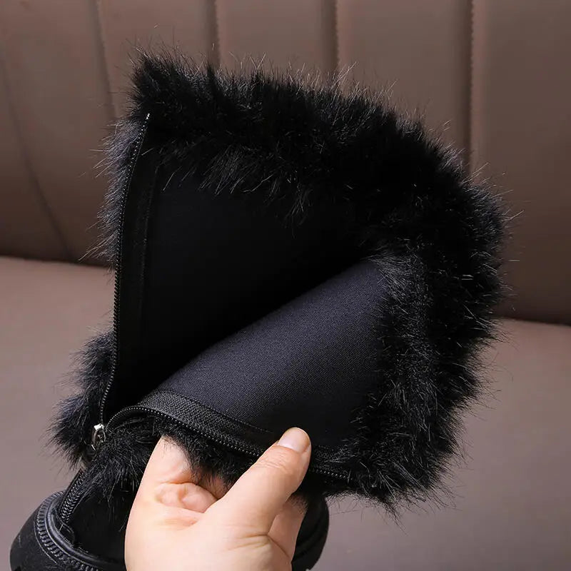 Nordspur | Tall Faux Fur Winter Boots