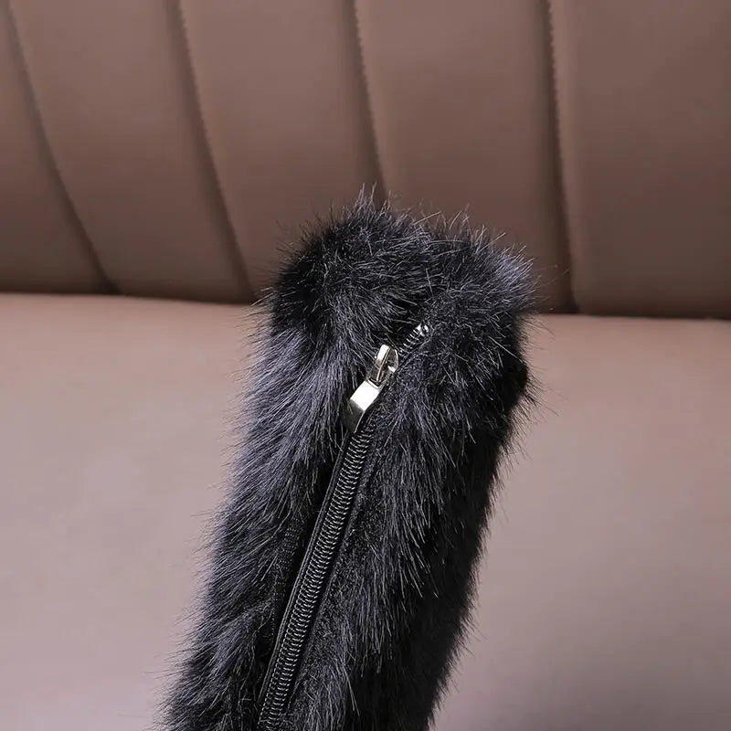 Nordspur | Tall Faux Fur Winter Boots