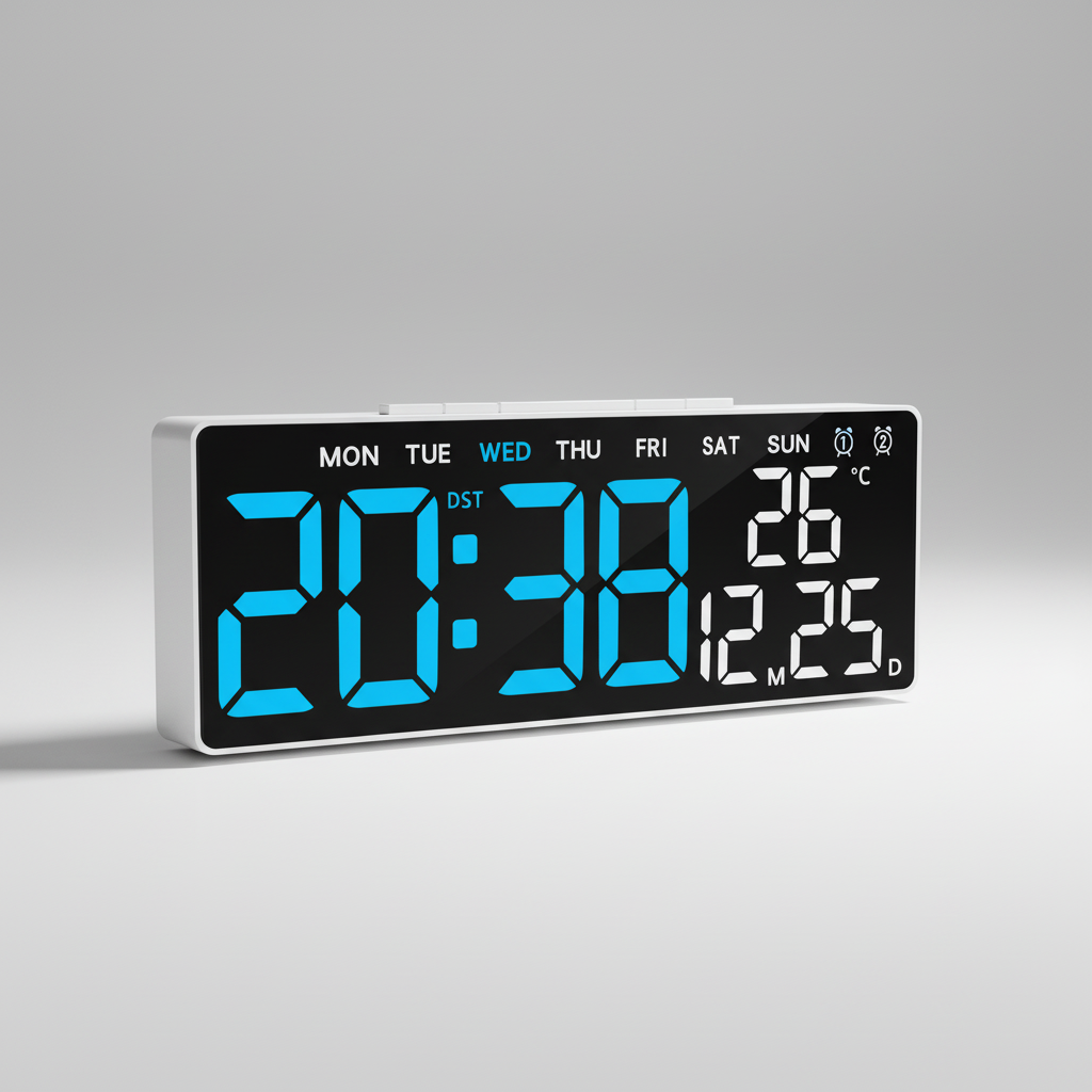 Nordspur | TemporaX Modern Digital Table Clock