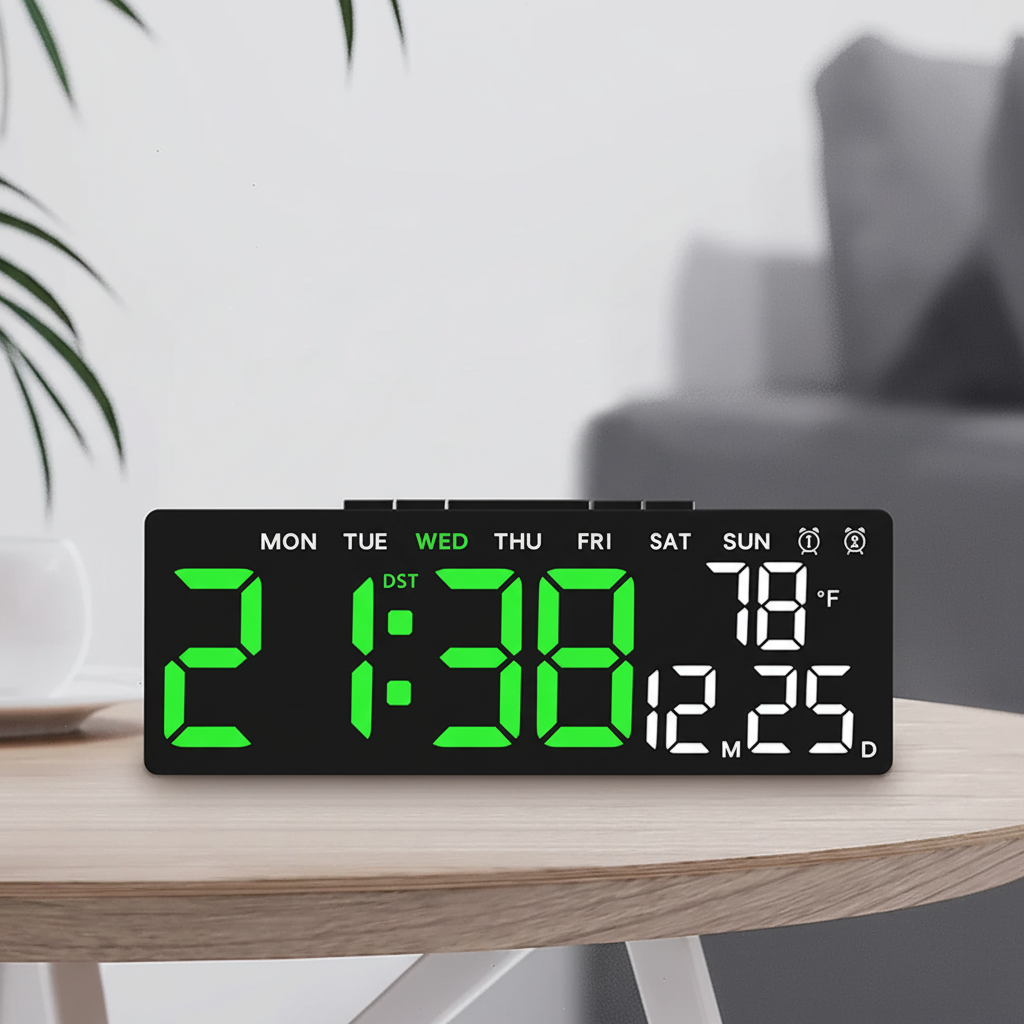 Nordspur | TemporaX Modern Digital Table Clock