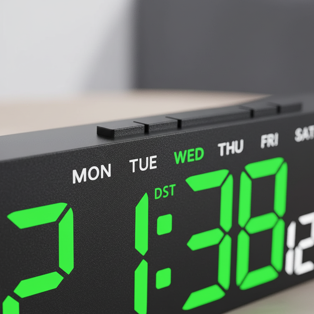 Nordspur | TemporaX Modern Digital Table Clock