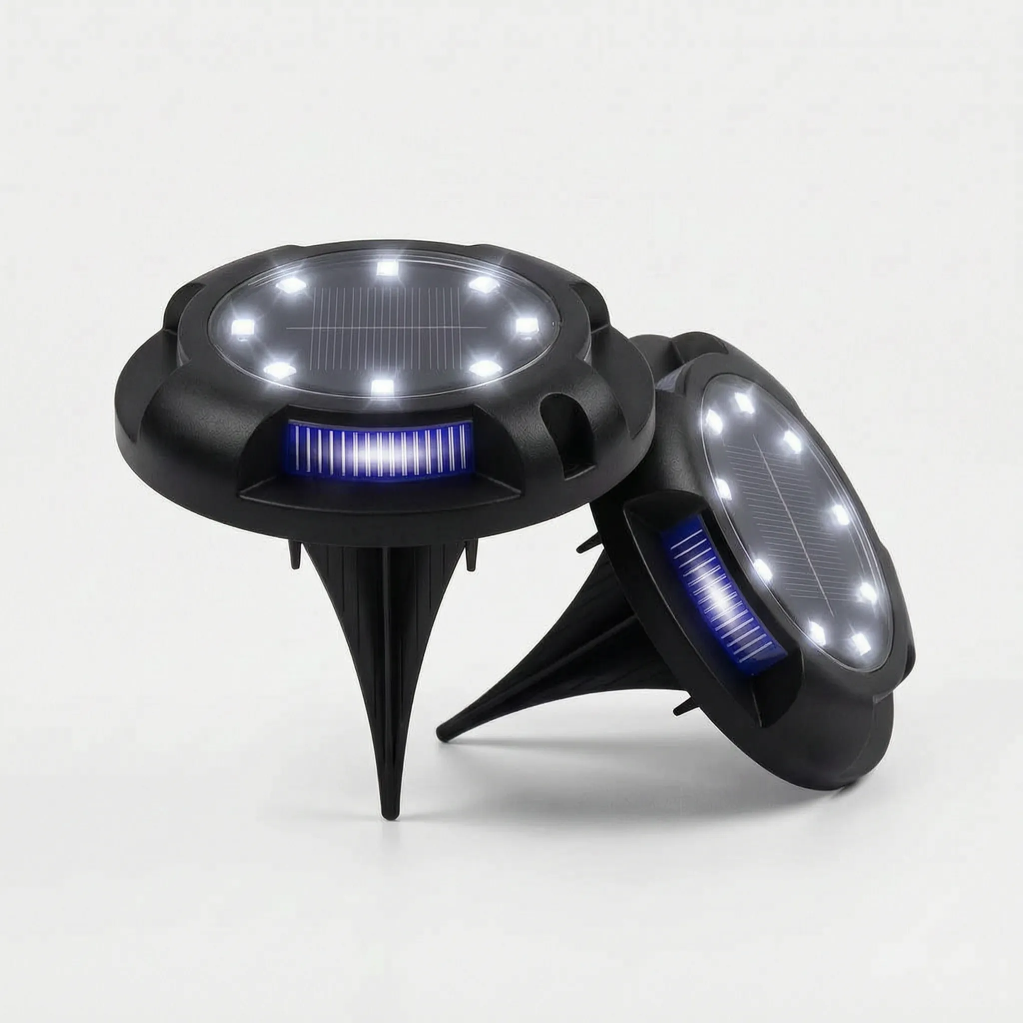 Nordspur | Terrabeam Disk Shaped Solar Garden Ground Lights