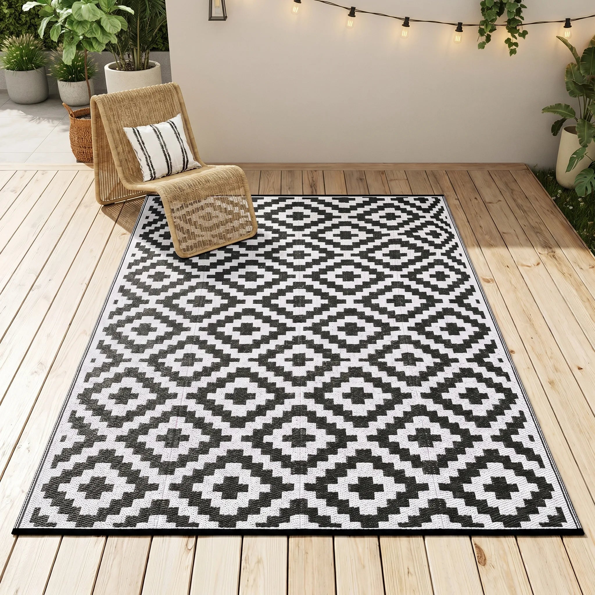 Nordspur | Terraloom Reversible Geometric Area Rug