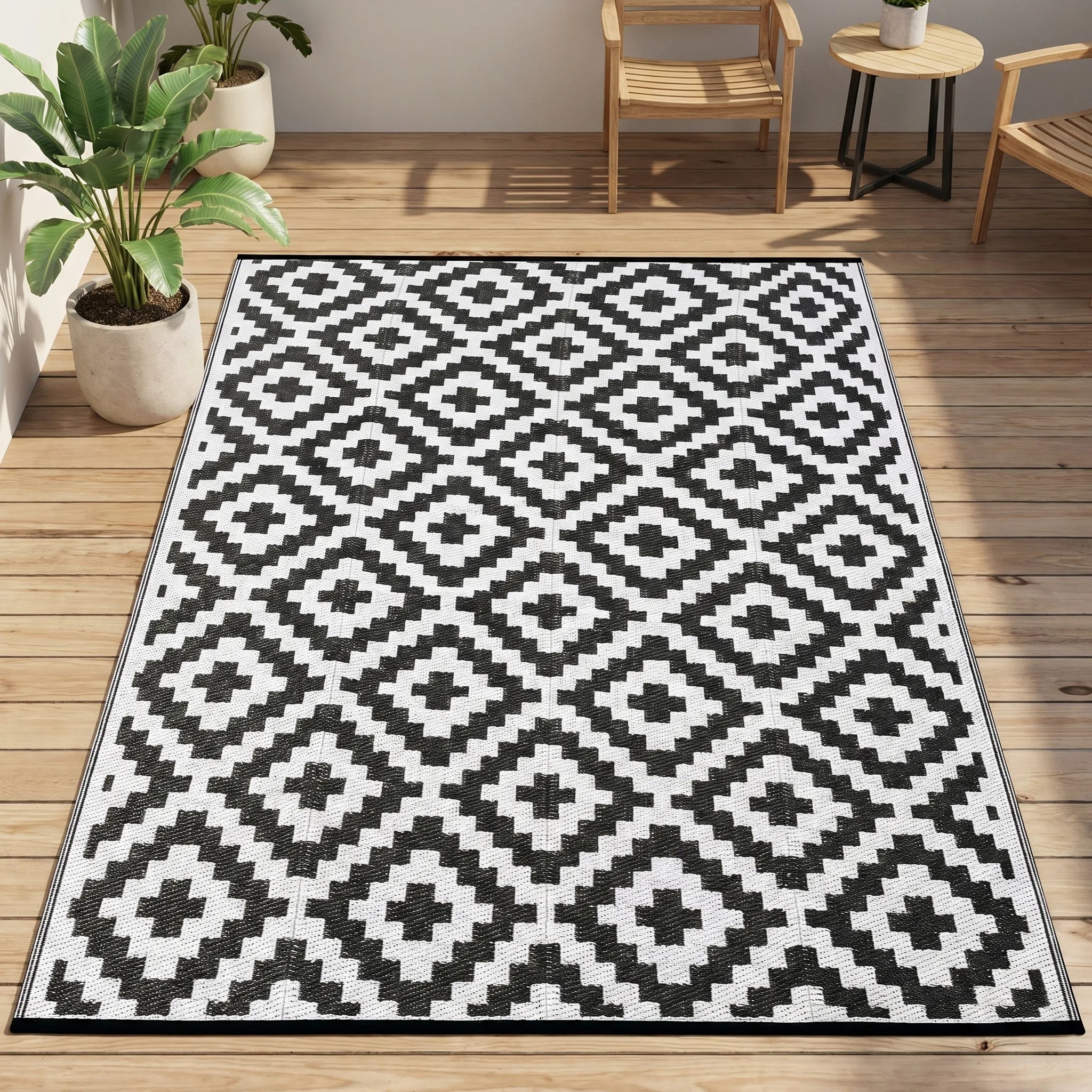 Nordspur | Terraloom Reversible Geometric Area Rug