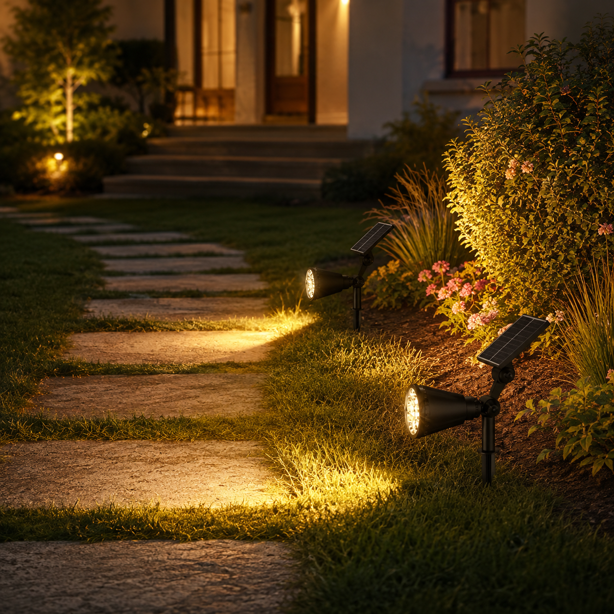 Nordspur | Terralux Solar-Powered In-Ground Garden Spotlight