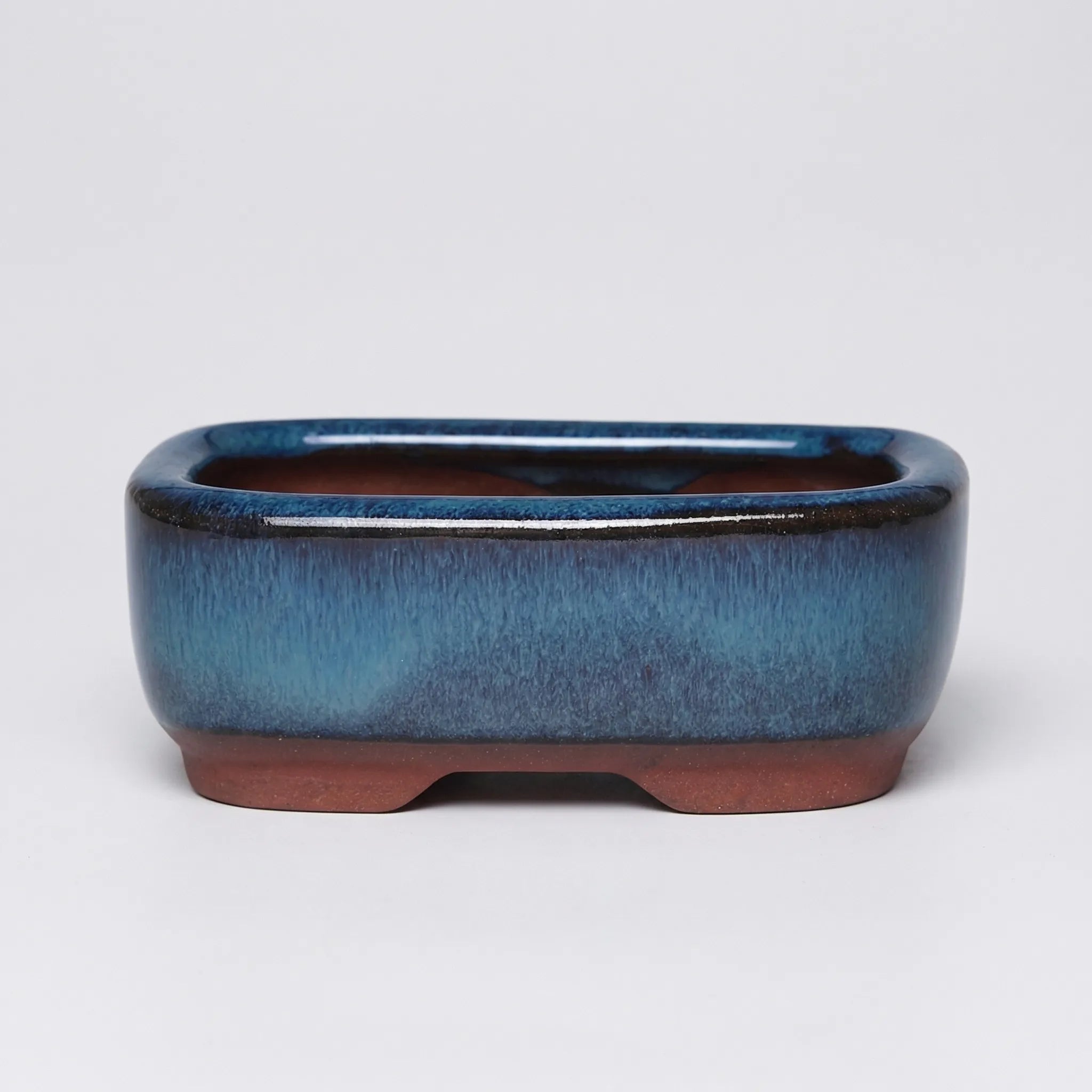 Nordspur | Terraventi Glazed Rectangular Low-Profile Plant Pot