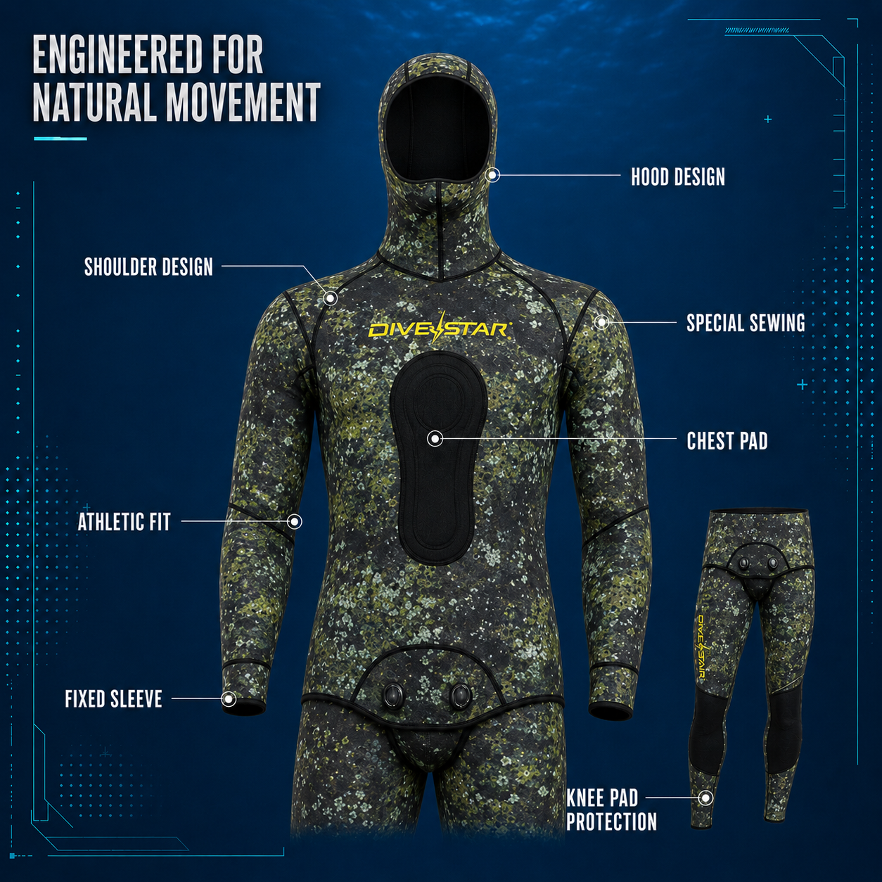 Nordspur | Thalor Two-Piece Diving Suit