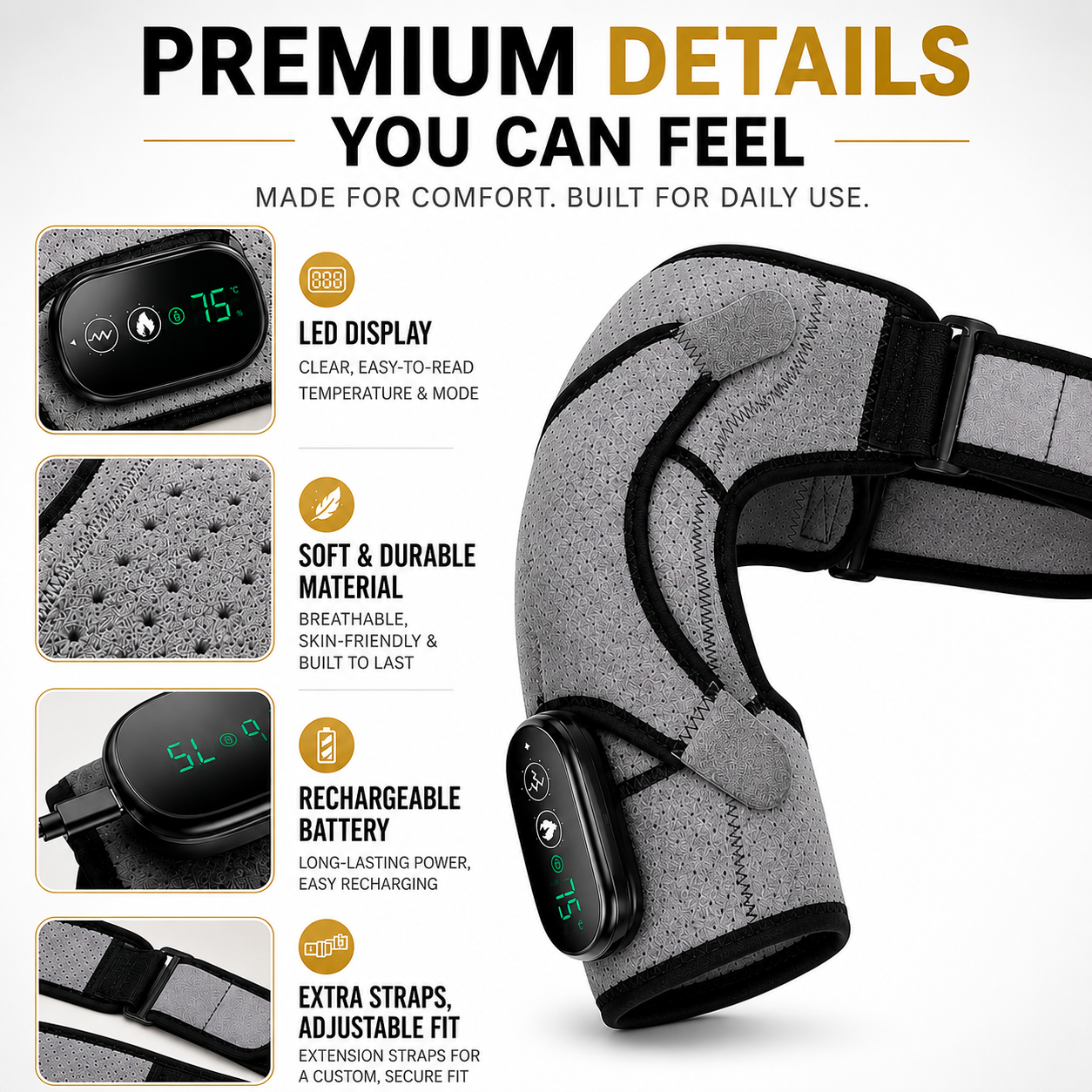 Nordspur | ThermaShould Electric Heated Shoulder Brace