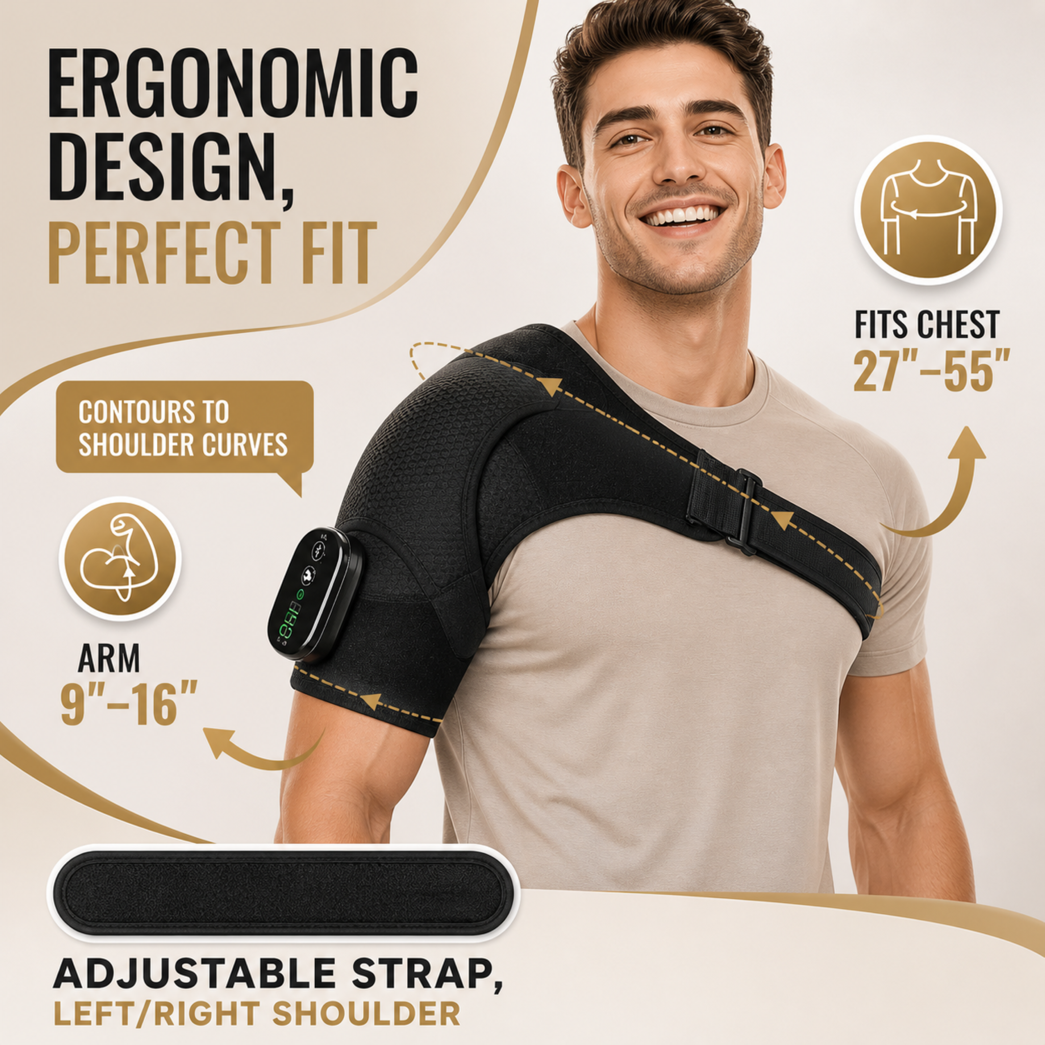 Nordspur | ThermaShould Electric Heated Shoulder Brace