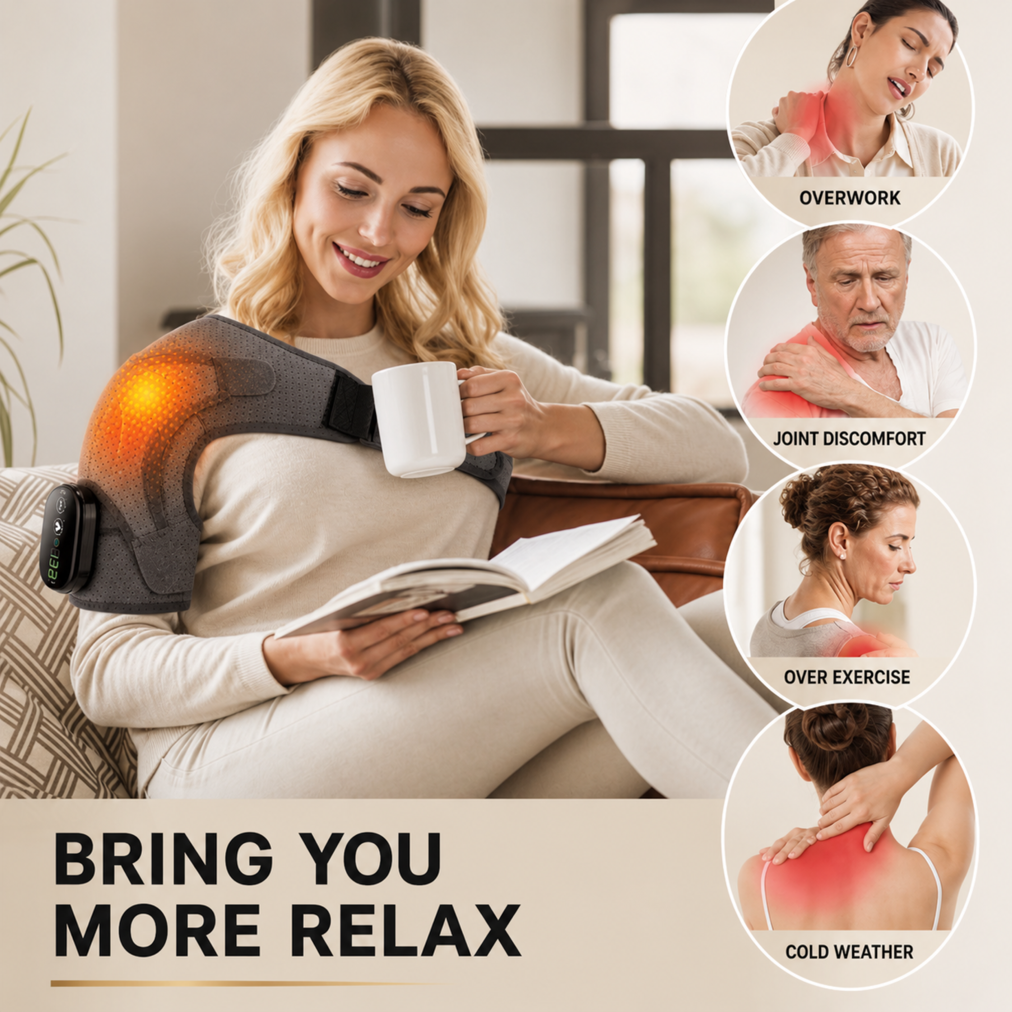 Nordspur | ThermaShould Electric Heated Shoulder Brace