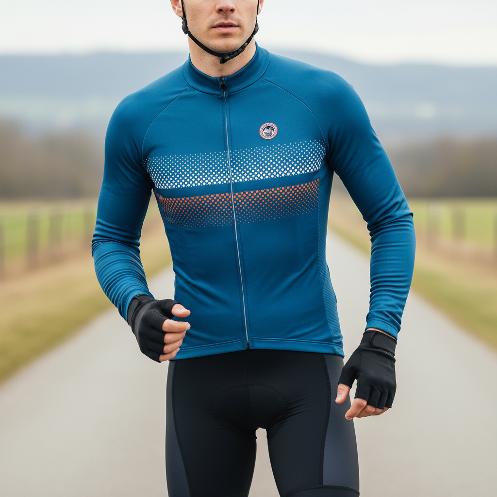 Nordspur | ThermaVelo Long Sleeve Thermal Cycling Jersey
