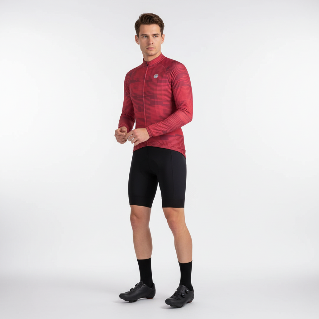 Nordspur | ThermaVelo Long Sleeve Thermal Cycling Jersey