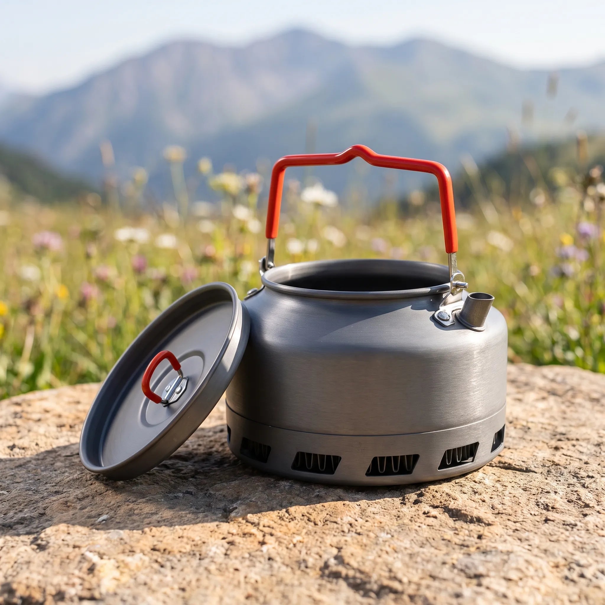 Nordspur | Thermak Cylindrical Outdoor Gas Stove Camping Kettle