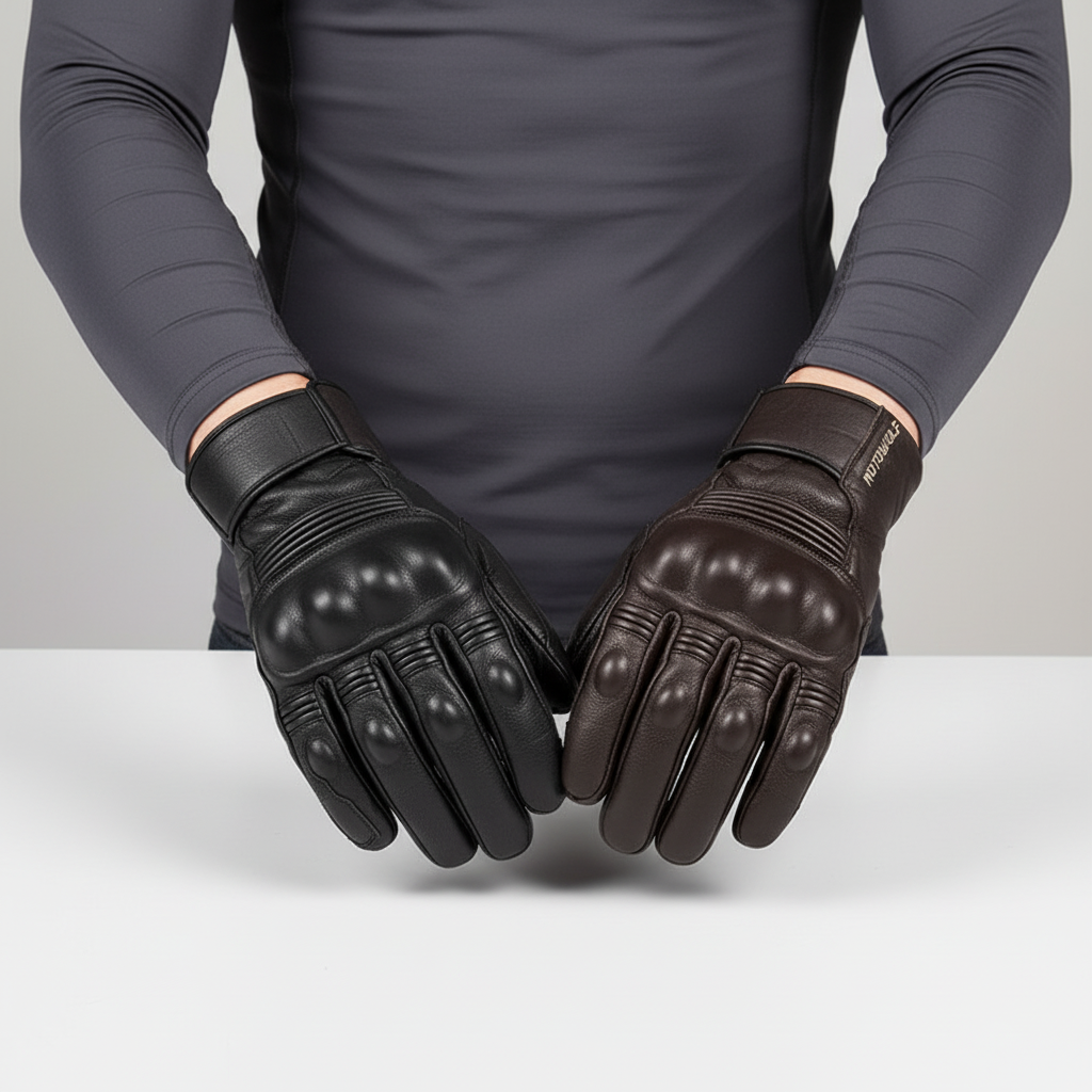 Nordspur | Thermal Leather Riding Gloves