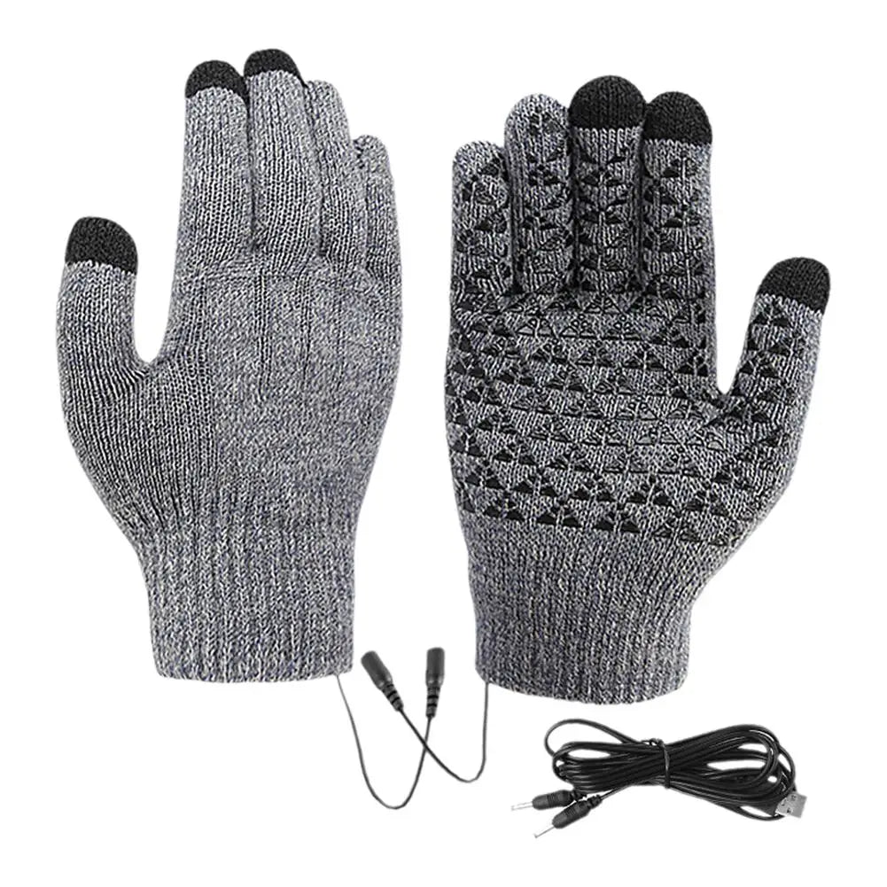 Nordspur | ThermiGrip Knitted USB Heated Winter Gloves
