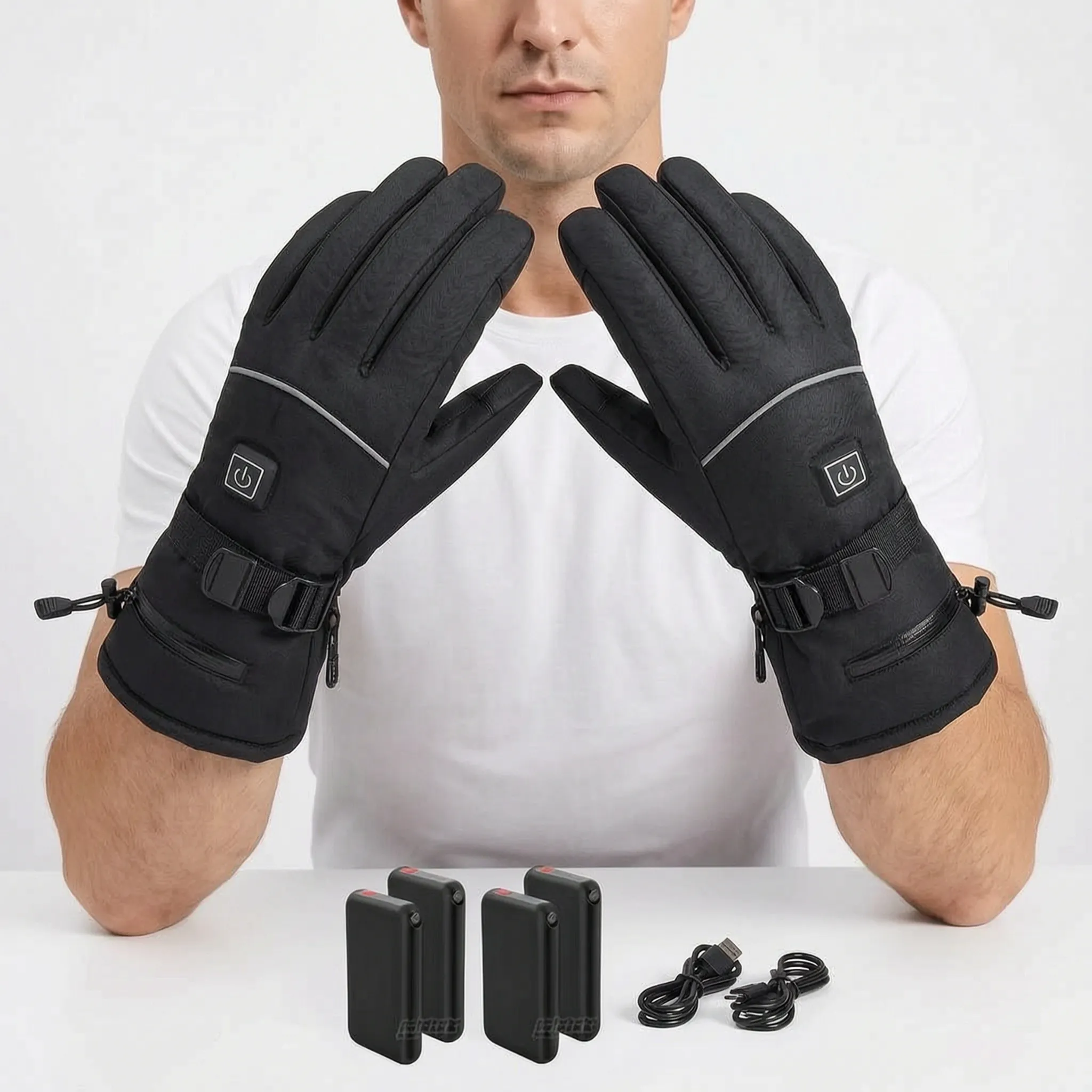 Nordspur | ThermoRide Rechargeable Heated Motorcycle Gloves