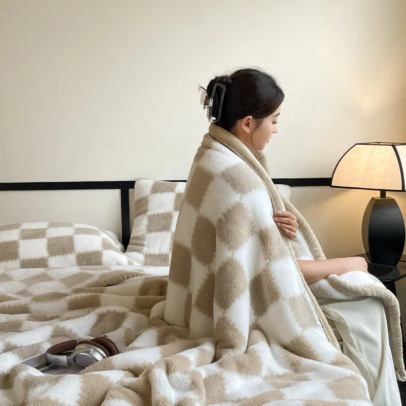 Nordspur | Thick Coral Fleece Blanket