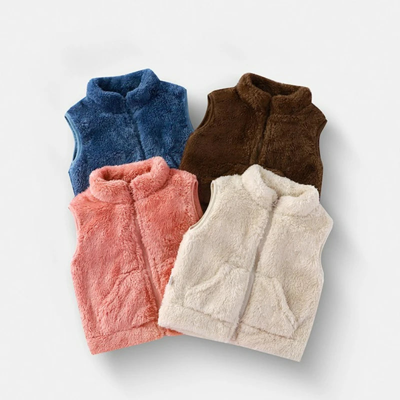 Nordspur | Thick Coral Fleece Vest