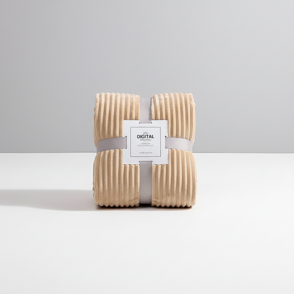 Nordspur | Thick Coral Velvet Throw