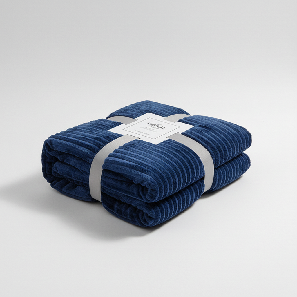 Nordspur | Thick Coral Velvet Throw