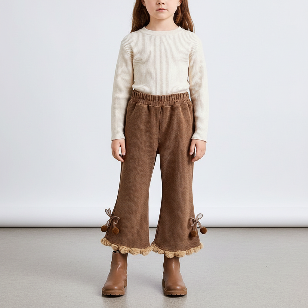 Nordspur | Thick Corduroy Flare Leggings